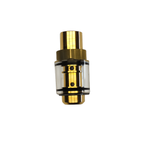 Schauglas mit 1,5 mm Düse/Rückschlagventil